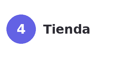 Tienda — punto de contacto con el cliente